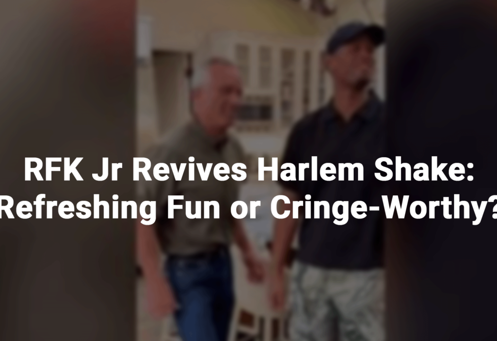 RFK Jr Revives Harlem Shake: Refreshing Fun or Cringe-Worthy?