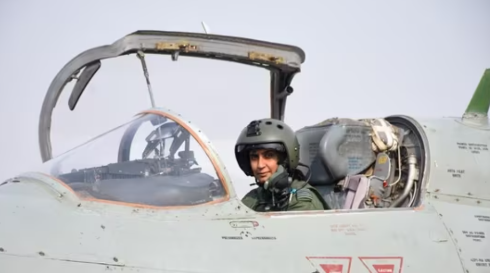 Mohana Singh Becomes First Woman Fighter Pilot in LCA Tejas Squadron