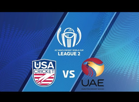 🎉 Exciting Clash: UAE vs USA in ICC World Cup League 2 ODI!