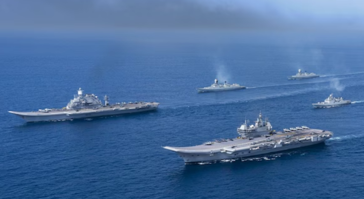 The Lowy Institute's Asia Power Index (API) has ranked India as the third-most powerful state. (Photo: X/Indian Navy)