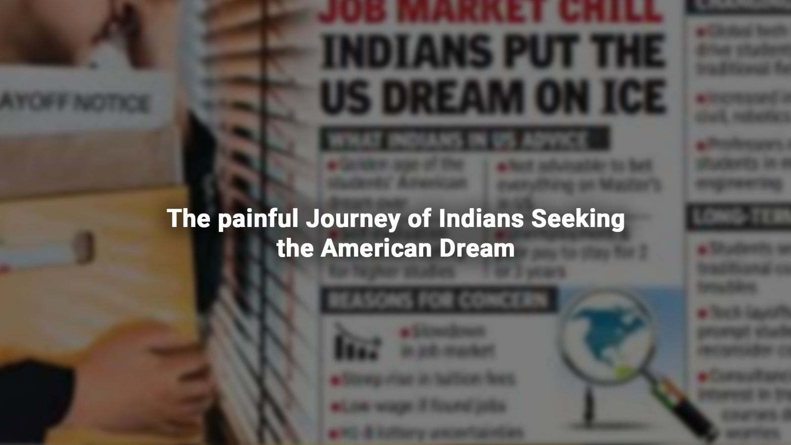 The painful Journey of Indians Seeking the American Dream